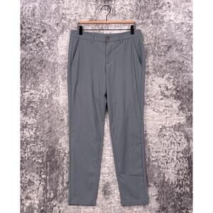 Primo Pants 30 x 28 Mens Gray Performance Golf Slim Fit